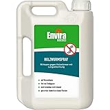Envira Holzwurm-Spray - Holzwurm Ex Gegen Holzschädigende Insekten Mit Langzeitschutz - Auf Wasserbasis - 2 Liter