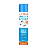 ARDAP Ameisenspray 400ml - Ameisen bekämpfen leicht gemacht - Ameisenmittel, Ameisengift innen & draußen - Wirkt sofort & dauerhaft bis zu 6 Wochen - Anti Ameisen Spray